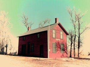 Grover railroad depot built in 1888