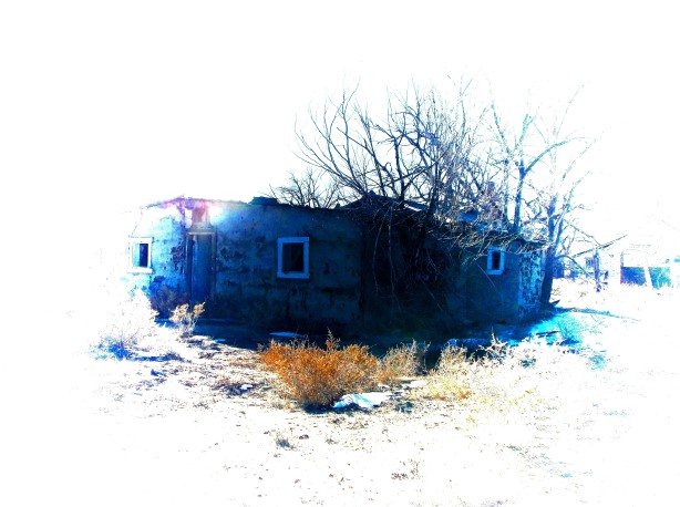 Adobe shack in Model 1913