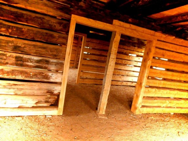 Inside stage station