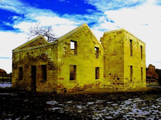 The Bradford House located inside the Ken Caryl Ranch subdivision west of Denver which was the topic of a heated battle between preservationsists and people who wanted it torn down because it was an